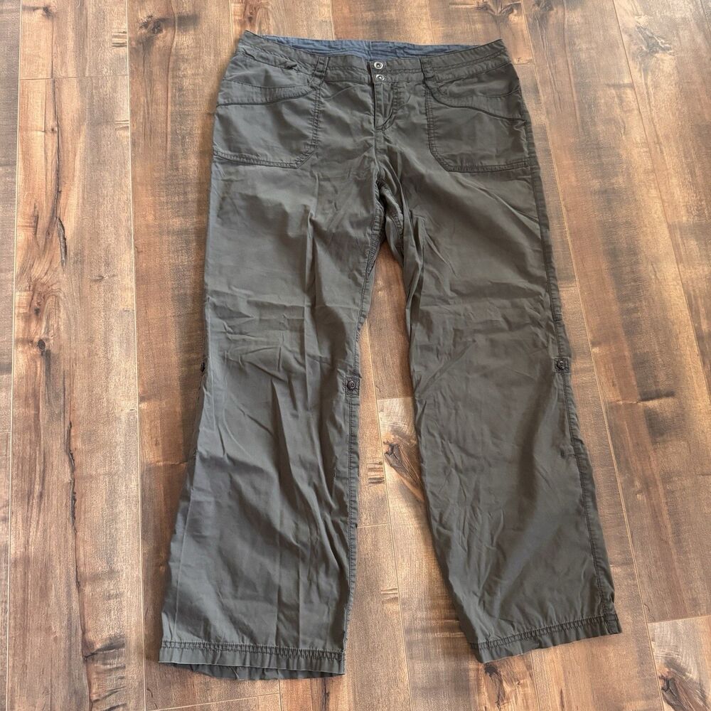 REI Co-op Women’s Hiking Pants Roll Up Gorpcore Outdoors Size 12 Petite 794901